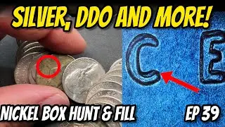 2023P DDO Nickel Found, War Nickels and More!  $100 Nickel Box Hunt and Fill - Ep 39