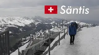 SWITZERLAND: S&auml;ntis, 2503m mountain in the Alps
