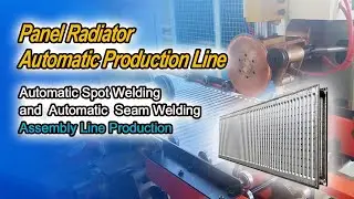 Automatic Steel Panel radiator welding machines production line