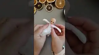  Делаю шубу для ватной игрушки /DIY cotton wool toy/МК ватная игрушка /  DIY cotton wool toy #diy