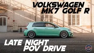 Late Night POV Drive in my Volkswagen Golf MK7.5 R🔥 #volkswagen #cars #pov #sound