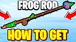How To GET FROG ROD In Fisch! (FROG ROD SHOWCASE) Roblox