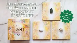 This deck will EXPAND and AMPLIFY all the good in your life 💸✨ The Daily Light Affirmation Deck