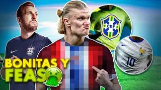 Las 17 CAMISETAS MÁS HERMOSAS y MÁS EXTRAÑAS de la Euro y la COPA AMÉRICA¡¿Qué trae PUESTO HAALAND?!