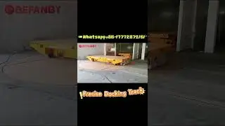 35 Ton Cross Track Two Sets of Wheels Transfer Cart