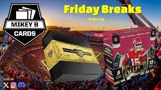 2/20/26 Breaks - Gilded Collection BB & Select Football Release Day! Pristine Baseball
