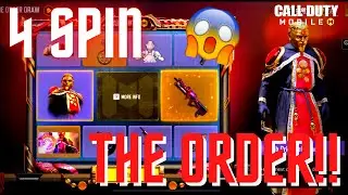 *NEW* THE ORDER LUCKY DRAW OPENING | COD MOBILE SEASON 3 | FIND OUT WHICH SKIN UNLOCKED HERE!!!