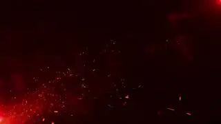 Fire spark background effect 