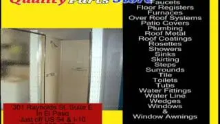 Quality Parts Store in El Paso -- Mobile Home Parts Experts!