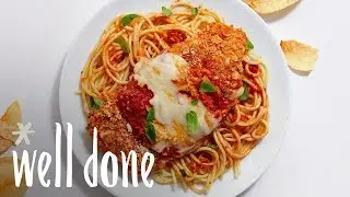 How to Make Pizza Pringles Chicken Parmesan | Recipe | Well Done