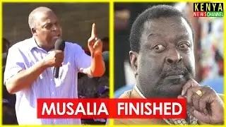 Jirongo shocking revelations about Musalia Mudavadi - Full speech 🔥