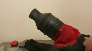 Сухие перчатки на сухой костюм. Простой способ установки.