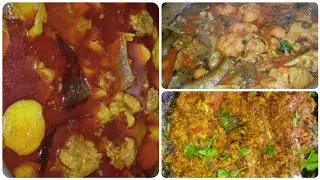 আজকের রান্না নতুন আলু দিয়ে গরুর গোস্ত,ফুলকপির তরকারি ও মাছের ঝুরা|Gorur gosto,fulkopi,macher jhura 