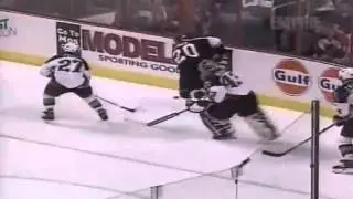 Martin Biron Robs Delmore (2000 Buffalo Sabres)