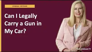 Can I Legally Carry a Firearm in My Car Without a License in Texas? | Find Out Now