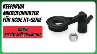 BEWERTUNG (2025): keepdrum Mikrofonhalter f&uuml;r Rode NT-Serie. Infos