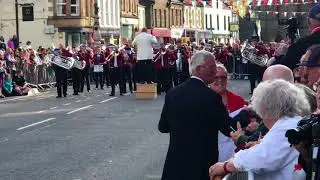 Whitburn Band Beating the Retreat Peebles June 2018