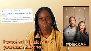 a brutally honest black AF review & the lightskin tv world kenya barris lives in