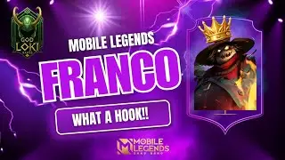 FLICKER HOOK‼️ FRANCO GAMEPLAY - MOBILE LEGENDS