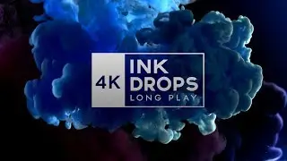 FREE 4K INK DROP FOOTAGE (5+ Min Long)