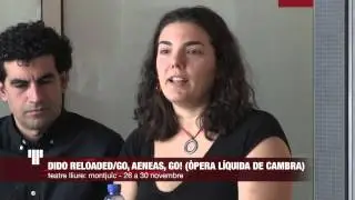 Dido reloaded / Go, Aeneas, go! (&Ograve;pera l&iacute;quida de cambra) - roda de premsa