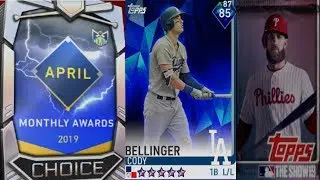 MONTHLY AWARDS PACKS PLUS NEW DIAMOND! WE PULLED THE BEST ONE!! MLB THE SHOW 19