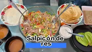 👩🏼&zwj;🍳😋Receta f&aacute;cil, salpic&oacute;n de res 🤤👌🏼