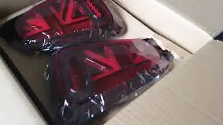 Union Jack Tail lights for R57  Cooper S Unboxing