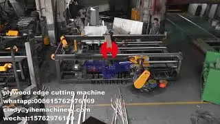Automatic D. D. Saw Plywood Cutting Machine