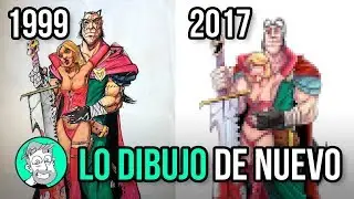 Draw this Again Challenge - 1999 vs 2017