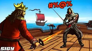 Сражение с токсичным жнецом в Sea of ​​Thieves