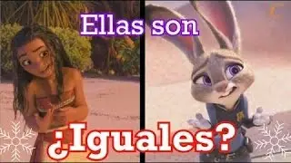 4 Momentos semejantes entre Moana y Zootopia | C-de Colecciones