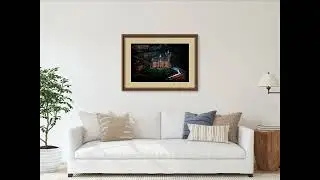 Discover DLF Photo Aerial Woodburn Hall in evening