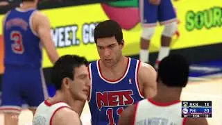 【Simulation】All Time Brooklyn Nets vs All Time Philadelphia 76ers
