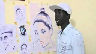 Chriss Renny - Mchoraji aliyejipatia umaarufu kwa kuchora picha za mastaa