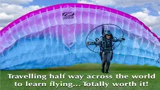 Travelling half way round the world to learn flying... Totally worth it!