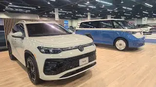 Volkswagen Booth Tour &ndash; 2025 OC Auto Show | 2026 VW ID. Models, SUVs & Sedans 🚙