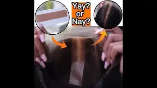 *HAIR TIP* scalp tape for wig beginners😍 #APRILLACEWIGS