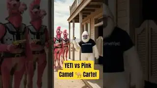 #Yeti vs Pink Camel 🐫 Cartel P1|#dreamscreenai  #gemini #veo3shorts #funny