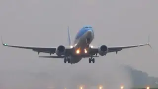 TUI B737-800 Take-Off from Norwich Airport