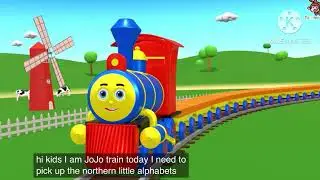 Hello Carrie Alphabet JoJo Train