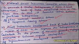 Government support system for encouraging entrepreneurs || class 11 entrepreneurship notes