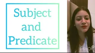 Subject and Predicate - part of a sentence #english #grammar #englishgrammar #object