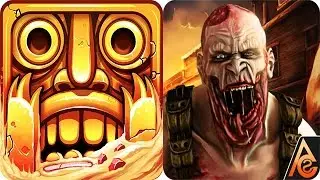Temple Run 2 vs Zombie Defense Shooter