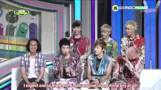 [BABYSPYSUBS] 120522 MBC Music Show! Champion - B.A.P TALK CUT