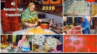 My Ramadan Food Preparation