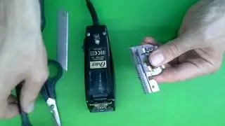 Как смазывать машинку для стрижки волос Oster 616 How to lubricate a hair clipper