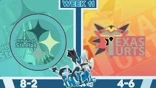 WPL S6W11 Pittsburgh Steelas VS Texas Turts