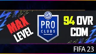 FIFA 23 Pro Clubs MAX CDM Build