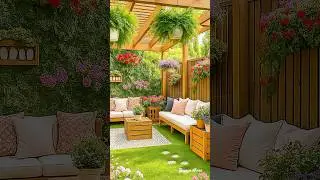 Colorful Patio You&rsquo;ll Fall in Love With #home #gardendelight #outdoorgarden #garden #outdoorliving